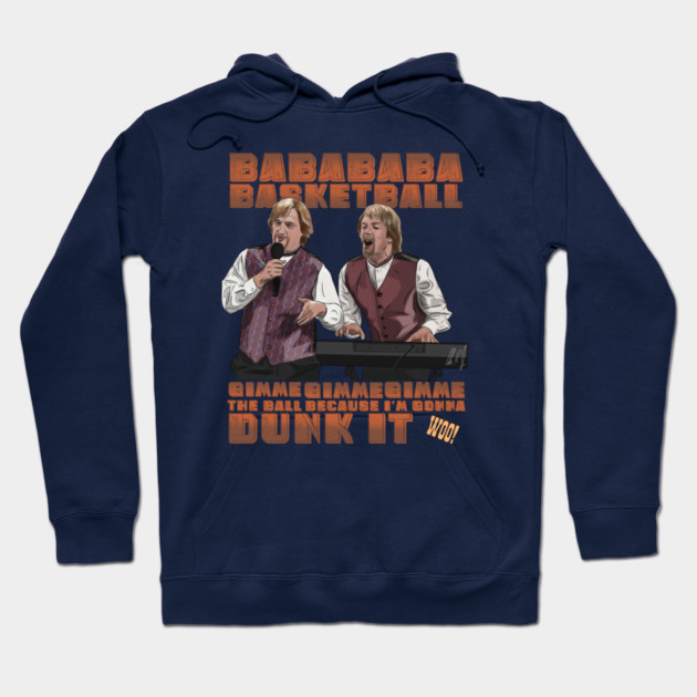 SNL: BABABABABABASKETBALL Hoodie by 51Deesigns