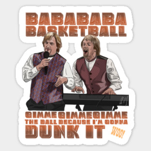 SNL: BABABABABABASKETBALL Sticker