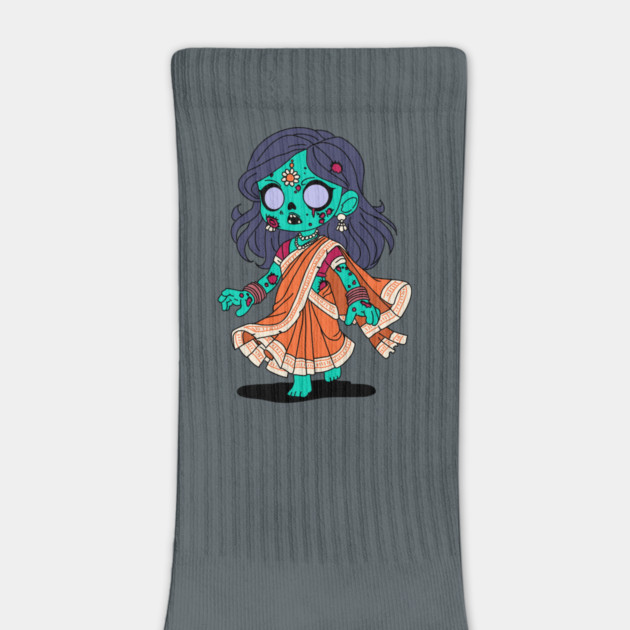 Cute Indian Zombie by H. R. Sinclair