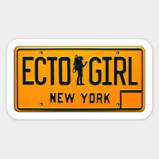 Ecto Girl Sticker