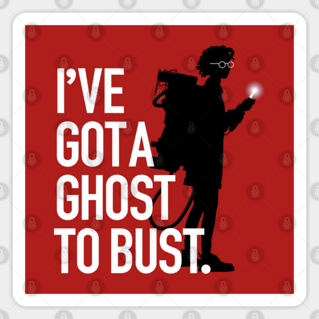 I’ve Got A Ghost To Bust (All shirts) Sticker by Ecto Girl