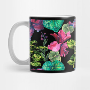 Seamless tropical flower Mug