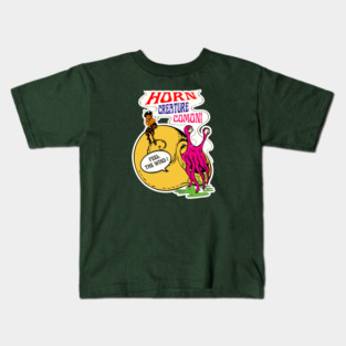 HORN CREATURE COMON! Kids T-Shirt