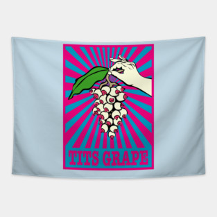 TITS GRAPE Tapestry