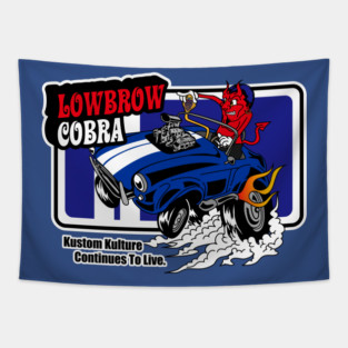Lowbrow Cobra Tapestry