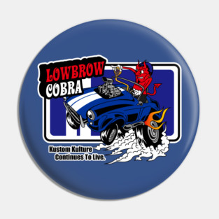 Lowbrow Cobra Pin