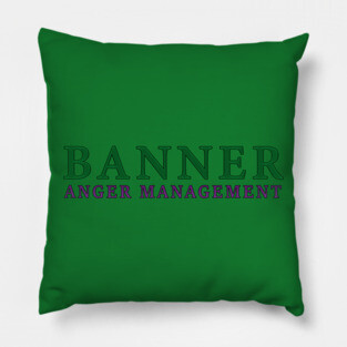 Banner Anger Management Pillow