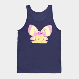 Adorable Rosy Maple Moth Tank Top