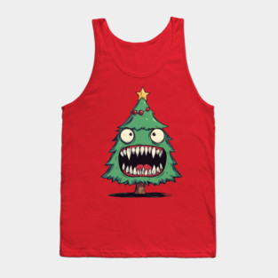 The Nightmare Before Christmas Tree Tank Top