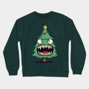 The Nightmare Before Christmas Tree Crewneck Sweatshirt
