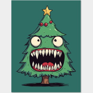 The Nightmare Before Christmas Tree Posters and Art