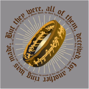 The One Ring Posters and Art