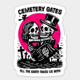 CEMETERY GATES Sticker