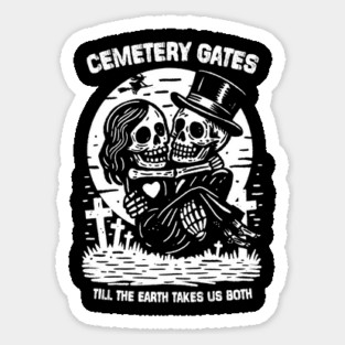 CEMETERY GATES Sticker