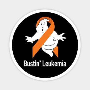 Busting Leukemia (Orange) Magnet