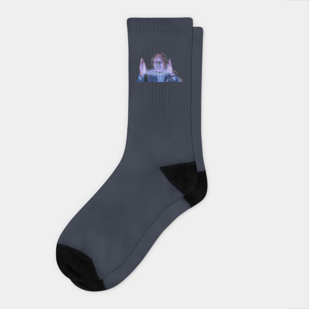 Big Trouble in Little China: Electro Egg Shen Socks by 51Deesigns