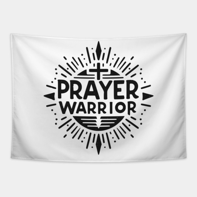 Prayer Warrior Tapestry by Frank Ring