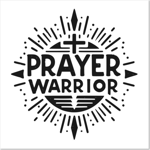 Prayer Warrior Wall Art by Frank Ring