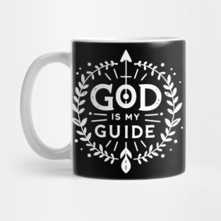 God is My Guide Mug