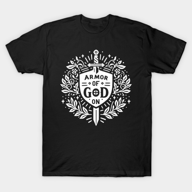 Armor of God On T-Shirt by Frank Ring