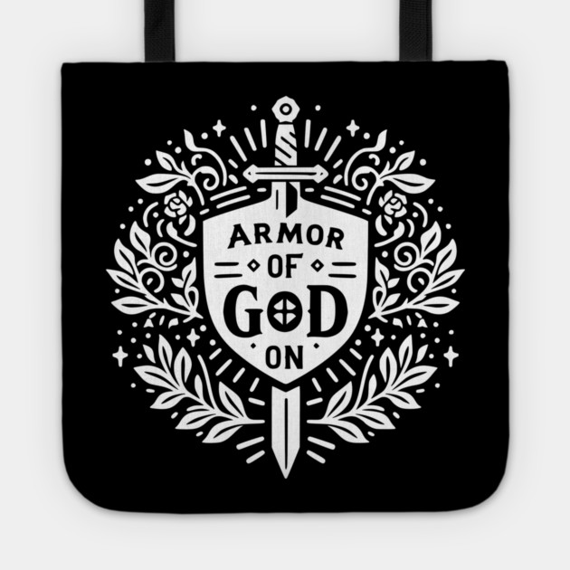 Armor of God On Tote by Frank Ring