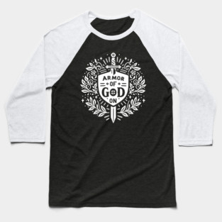 Armor of God On Baseball T-Shirt
