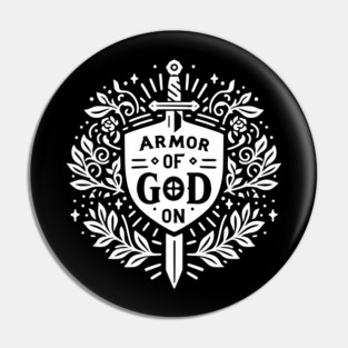 Armor of God On Pin