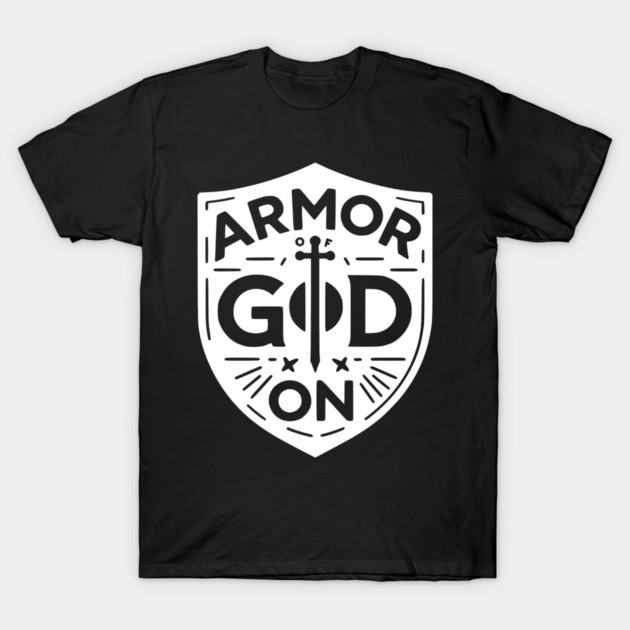 Armor of God On T-Shirt by Frank Ring