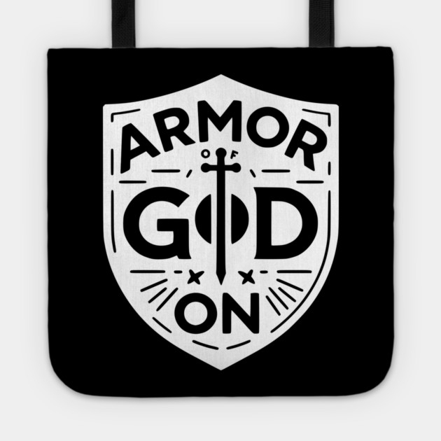 Armor of God On Tote by Frank Ring