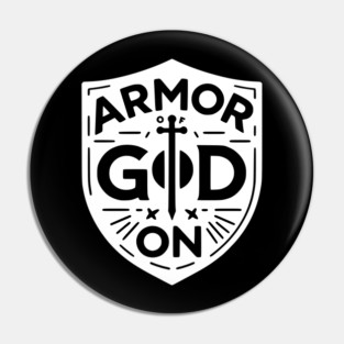 Armor of God On Pin