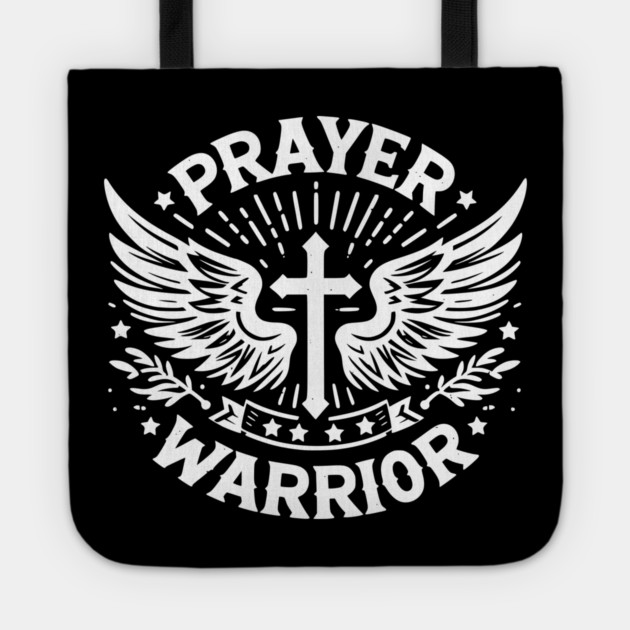 Prayer Warrior Tote by Frank Ring
