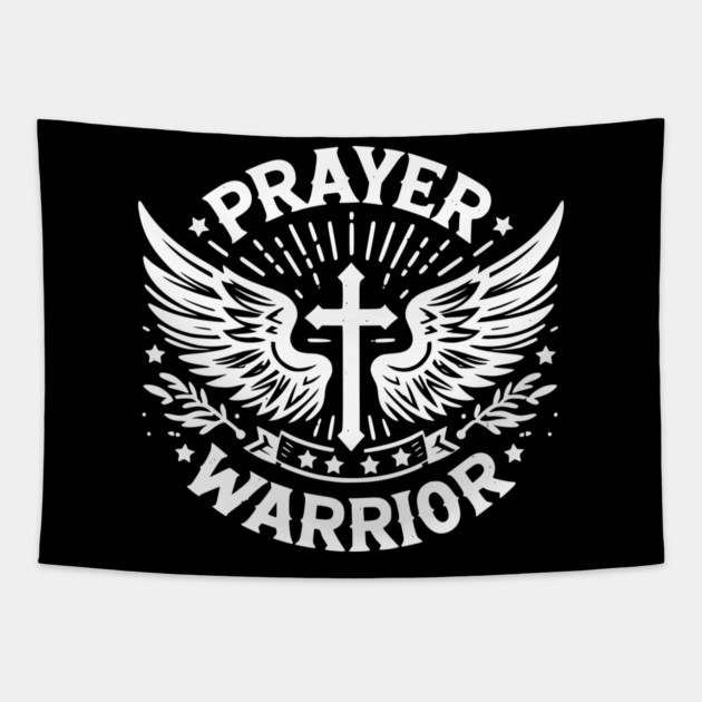 Prayer Warrior Tapestry by Frank Ring