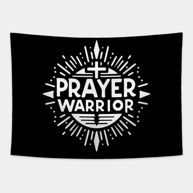 Prayer Warrior Tapestry by Frank Ring