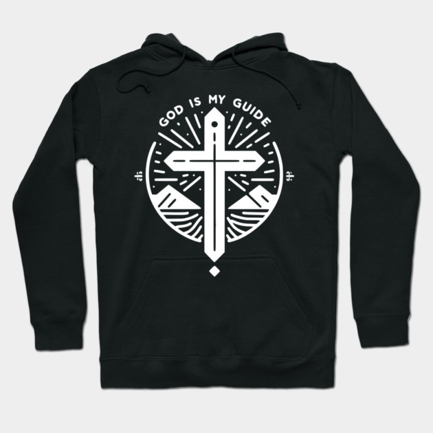 God is My Guide Hoodie by Frank Ring