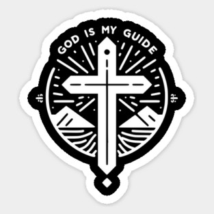 God is My Guide Magnet