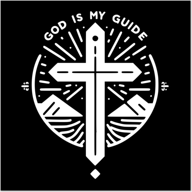God is My Guide Wall Art by Frank Ring