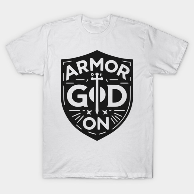 Armor of God On T-Shirt by Frank Ring