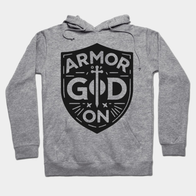 Armor of God On Hoodie by Frank Ring