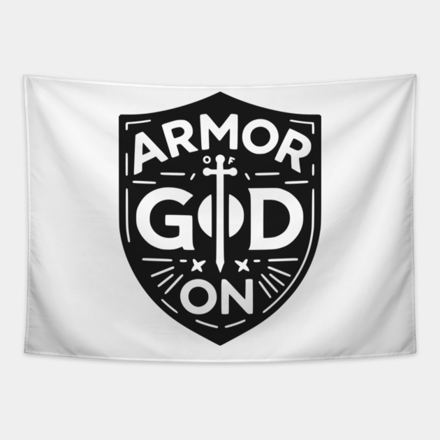 Armor of God On Tapestry by Frank Ring
