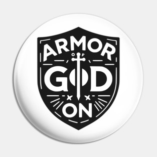 Armor of God On Pin