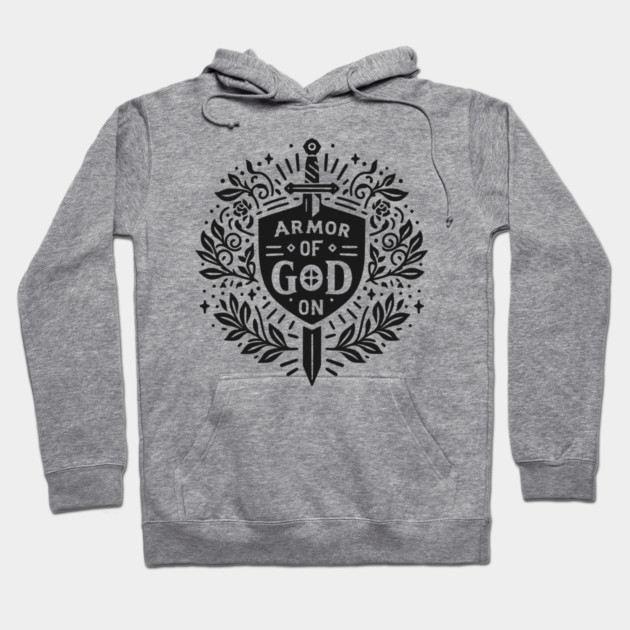 Armor of God On Hoodie by Frank Ring