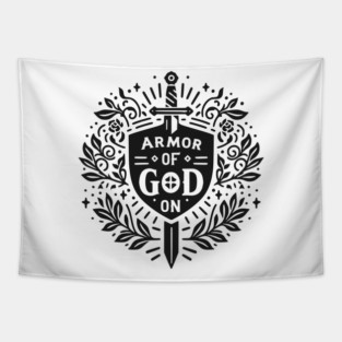 Armor of God On Tapestry