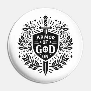 Armor of God On Pin