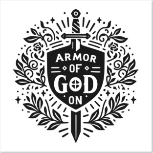 Armor of God On Posters and Art