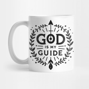 God is My Guide Mug