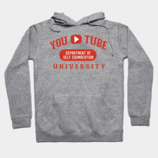 YouTube University Department of Self Edumacation Hoodie