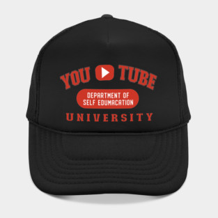 YouTube University Department of Self Edumacation Hat