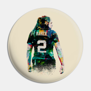 Ilona Maher - Canvas Painting Pin