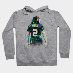 Ilona Maher - Vintage Canvas Painting Hoodie