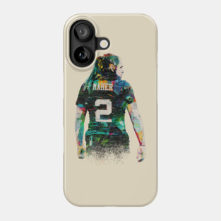 Ilona Maher - Vintage Canvas Painting Phone Case